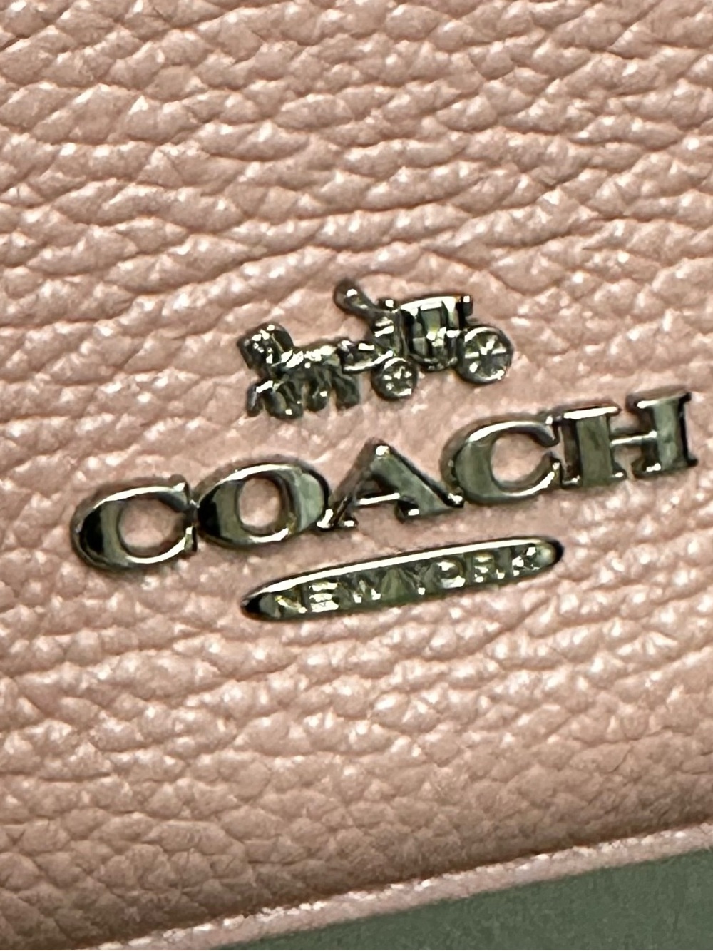 Coach Pebbled Leather Crossbody Camera Bag in Pink - Picture 10 of 12